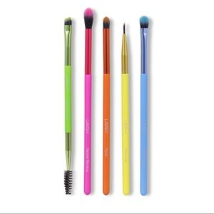 LAVISH 5-piece eye brush set NEON